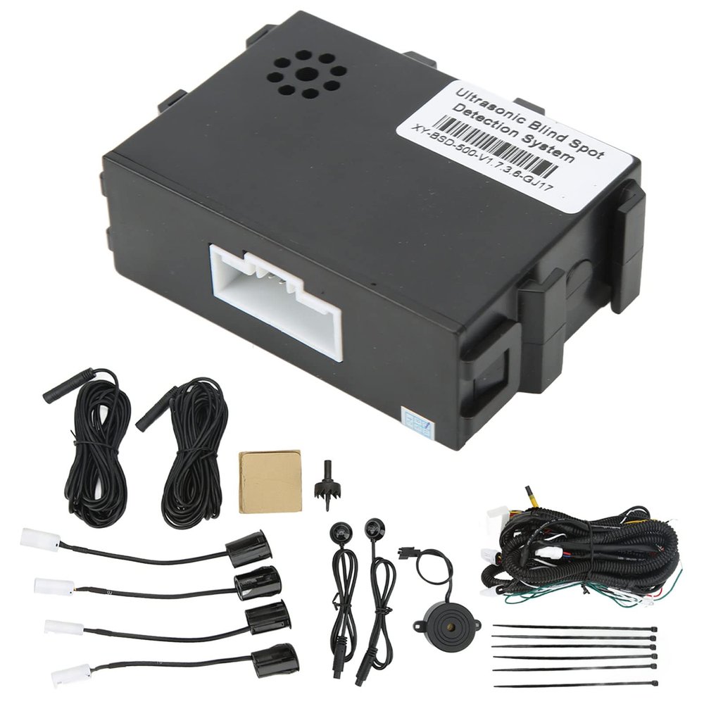 Brilluxa Blind Spot Monitoring System, Car BSM Sensors, IP67 Waterproof Reversing Radar, Lane Change Assist, Parking Assist, Blind Spot Detection, Vehicle Safety System