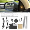 Brilluxa Blind Spot Monitoring System, Car BSM Sensors, IP67 Waterproof Reversing Radar, Lane Change Assist, Parking Assist, Blind Spot Detection, Vehicle Safety System view 2