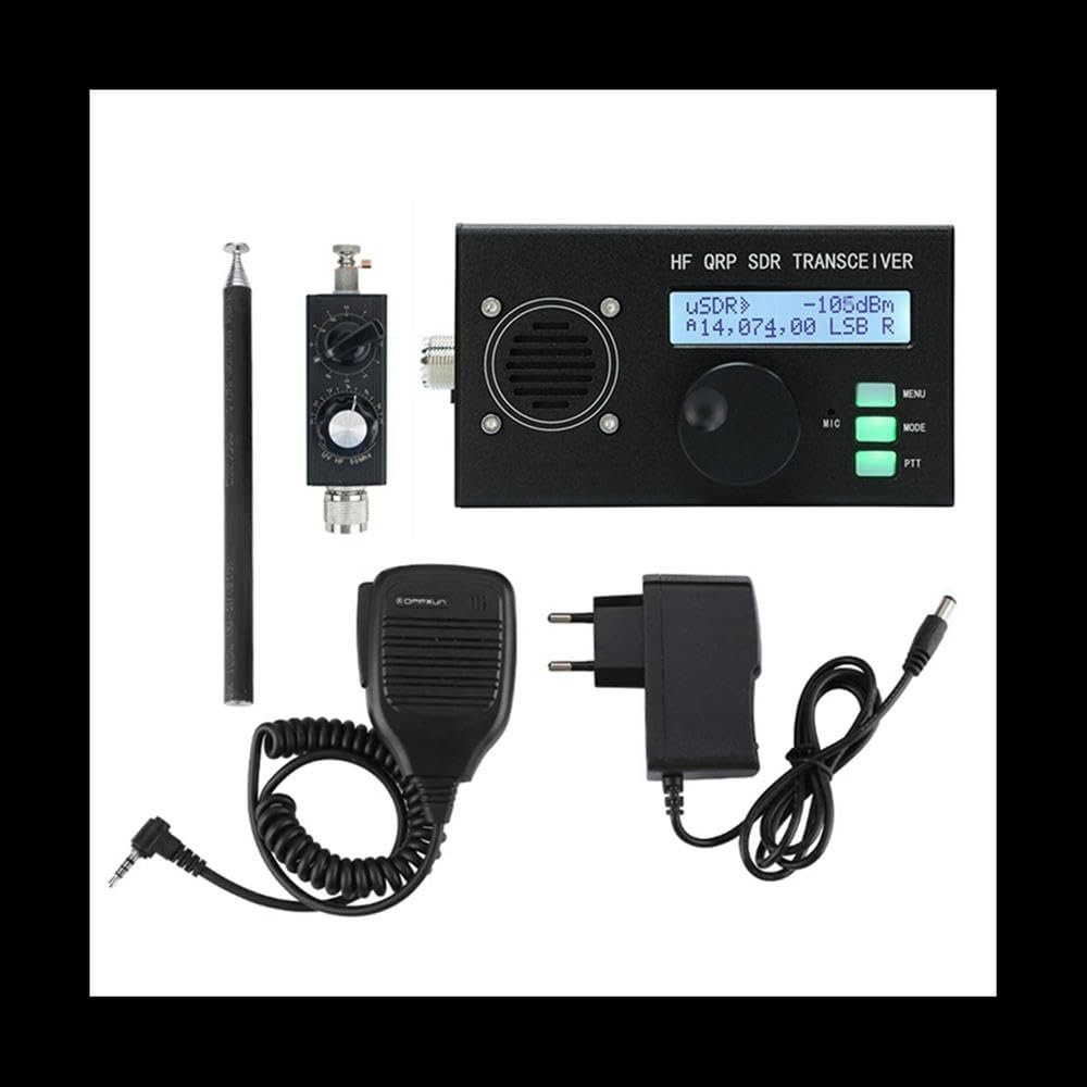 DirectNine Basics for USDX USDR HF QRP SDR SSB/CW 8-Band DSP SDR QCX-SSB + QRP Shortwave EU Plug, 6924022964512