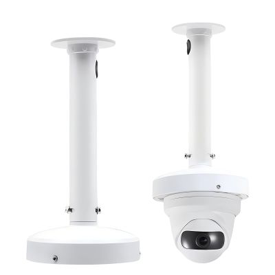 UQISOVI Security Camera Mount Bracket, Dome Camera Mount Universal Camera Ceiling Mounting Bracket Monitoring Hemisphere Support, I Type (Length 9.8inch)