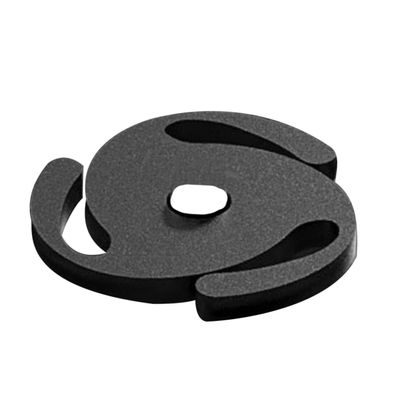 FUNOMOCYA Vinyl Record Adapter for Turntables Black Replacement Accessory Easy Installation Wide Compatibility One Molding Stylish Design for Music Lovers