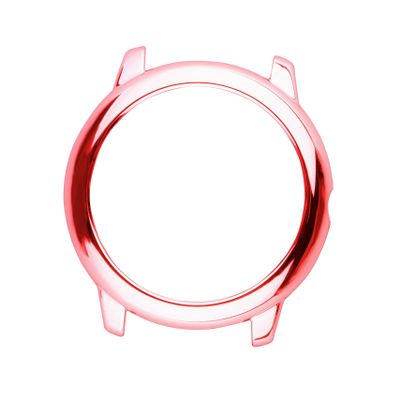 Mikinona 1pc Professional Protective Case for Solar Watch Lightweight and Wear-Resistant Pc Cover Easy to Install Stylish Rose Pink Design Screen Protection