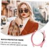 Mikinona 1pc Professional Protective Case for Solar Watch Lightweight and Wear-Resistant Pc Cover Easy to Install Stylish Rose Pink Design Screen Protection view 3