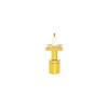 RFVOTON SMB DAB Radio Antenna Coaxial Adapter, SMA Coaxial Connector Kit SMB 4-Hole Flange Square Plate Adapter for DAB Car Antenna, Audio, Router, Signal Amplifier view 1