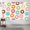 12x8ft Donut Backdrop Donut Birthday Sweet One Party Photography Background Colorful Donut Sprinkle Grow Up Baby Shower Party Decoration Supplies Photo Booth Props view 4