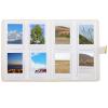 Hapeper 128 Pockets Photo Album Compatible with Fujifilm Instax Mini 12 11 9 8 90 70 40 Instant Camera Films and 2x3 Inch Photo Paper (Golden) view 2