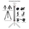 Camera Extension Pole, Tripod Center Column Extension Extender, Carbon Fiber Extension Pole Telescopic 2 Section Pole Rod for Photo Studio Monopod Camera DSLR view 2