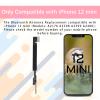 Risidamoy for iPhone 12 Mini Wireless Bluetooth Antenna Replacement WLAN Signal Bluetooth Flex Cable Connection Part for 12Mini with Repair Fix Tool 5.4inch A2176 A2398 A2399 A2400 view 3