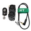 HangTon Balanced Audio Box Cable for RED Komodo Epic-W Scarlet DSMC2 Canon 5DII Camera, Dual XLR 3 Pin Microphone to Stereo 3.5mm 1/8" 12" view 1