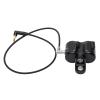HangTon Balanced Audio Box Cable for RED Komodo Epic-W Scarlet DSMC2 Canon 5DII Camera, Dual XLR 3 Pin Microphone to Stereo 3.5mm 1/8" 12" view 2