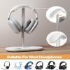 HiWe Headphone Stand, 2-in-1 MagSafe Wireless Charger for iPhone/iWatch view 2