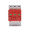 EQBVZZRD Arrester Device SPD 3P DC 500V 800V 1000V 20~40KA Surge Protective Device House Photovoltaic PV Solar System Arrester Surge Lightning Protector (Size : DC 800V) view 1