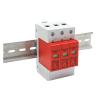 EQBVZZRD Arrester Device SPD 3P DC 500V 800V 1000V 20~40KA Surge Protective Device House Photovoltaic PV Solar System Arrester Surge Lightning Protector (Size : DC 800V) view 3