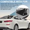 Tmipakioy Car Shark Fin Antenna Cover Compatible with for 2014-2020 Kia Optima Sonata Elantra Sedan Roof Aerial Base Decorative Accessories Replacement for 96219 D5000EBQ view 2
