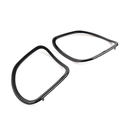 GZYF Liru Front Speaker Cover Ring Fairing Trim Glossy Black ABS Plastic for Harley Road Glide FLTRX/Special FLTRXS 15-23 Ultra FLTRU 16-17 Motorbike