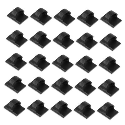Cable Manager for Home Office 100pcs Wire Fixing Tool Cable Clamp Line Card Easy to Use