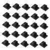 Cable Manager for Home Office 100pcs Wire Fixing Tool Cable Clamp Line Card Easy to Use view 1
