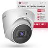 Outdoor 4MP IP PoE Turret Camera,DMSS &SmartPSS Lite, IVS Intrusion Tripwire, Built-in Mic/Audio, SD Card Slot, Smart Human/Vehicle Detection, 98ft Starlight NightVision, 2.8mm 114 Wide Angle, IP67 view 1