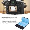6 Pockets Lens Filter Case, Folding Camera Filter Pouch Wallet Holder Case Nylon Camera Lens Filter Storage Bag view 2