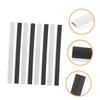 FOMIYES 8pcs Dustpan Accessories Dustpan Lip Insert Strips Dustpan Repair Dustpan Edge Strip Dustpan Replacement Edge Dustpan Replacement Plastic Dustpan Plastic Edge Plastic Lips, 26.00X2.30X0.30CM view 2