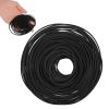 100 Pcs Recorder Rubber Belts Cassette Recorder Repair Maintenance Mix Flat Cassette Tape Machine Rubber Belts 26-120 mm Cassette Recorder Belts for DVD CD LD VCR Repeater Drives 1mm Width view 1