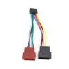 16 Pin ISO Bus Female Harness Connector Adapter Audio Cable Adapter Wire Harness Adapter Fits for NC view 1
