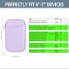 TiMOVO 6-7 Inch Tablet Sleeve for eReader Book Paperwhite/Colorsoft Signature Edition, Protective Sleeve Cover Case with Pocket for E-Reader/Oasis & Kobo Devices, Purple Lavender view 2