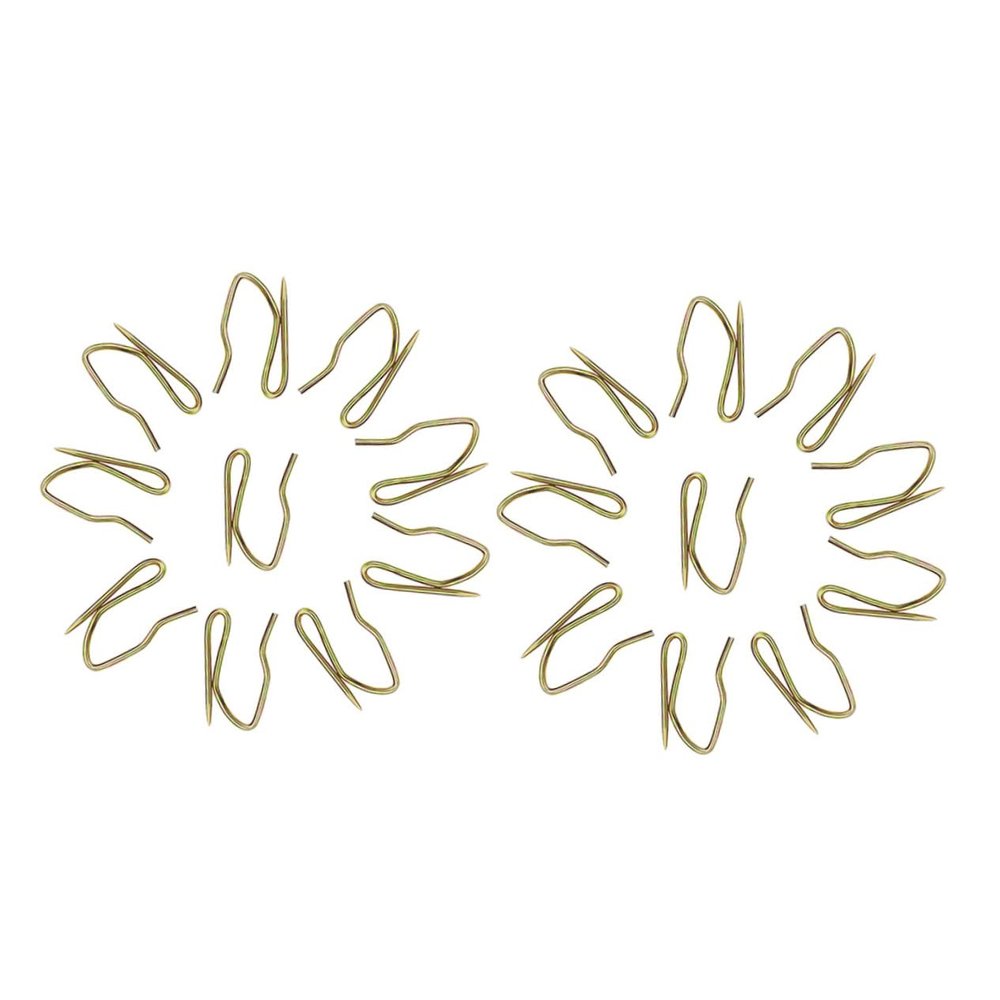 Ciieeo Decorative Home Curtain Holder 50pcs Curtain Rod Hooks and Versatile Random Color