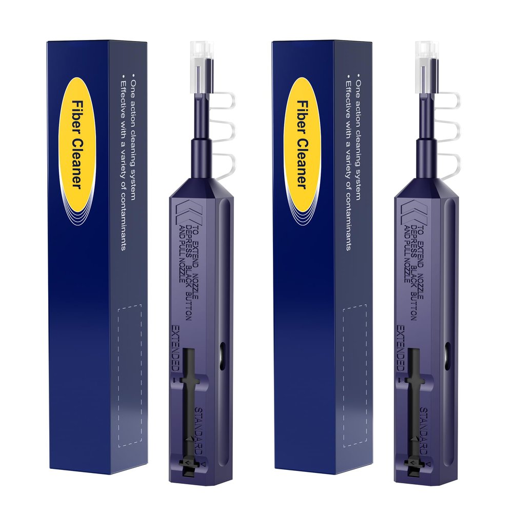 VANDESAIL 2 Pack LC Fiber Cleaner Pen
