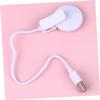 BESTonZON Portable Led Selfie Lamp Clip Mobile Phones and Laptops Brightness Mini Fill Light Design for Makeup and Photography White view 4