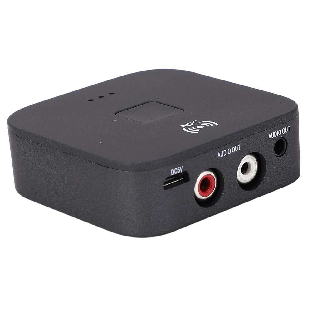 B11 5.0 Receiver, AUX Adapter for Carwith NFC, HiFi Music Receiver for TV Home Stereo Hands Call