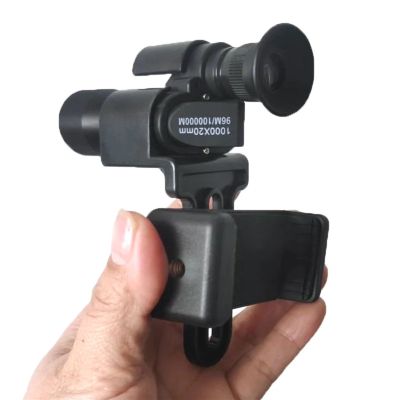 8x20 HD Mini Pocket Focusing Monocular Outdoor Portable Telescope for Camping Mountaineering Hike Birdwatching (Color : Standard and Bracket)