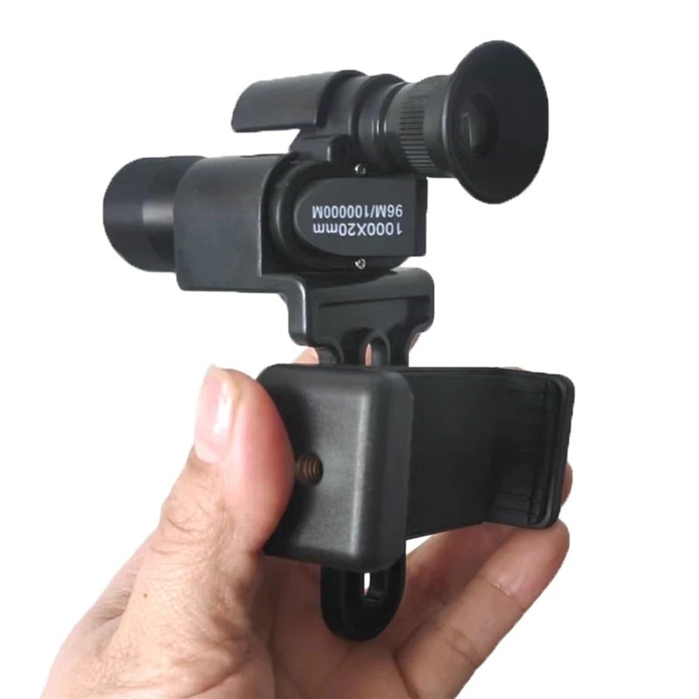 8x20 HD Mini Pocket Focusing Monocular Outdoor Portable Telescope for Camping Mountaineering Hike Birdwatching (Color : Standard and Bracket)