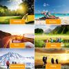 14w Solar Backpack, Ergonomic Outdoor Backpack Solar Power Backpack Travel Backpack with Handle and USB Charging Port view 4