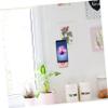 RORPOIR Smartphone Stand Extendable Phone Holder with Strong Adhesive for Desk Bathroom Kitchen Compact Portable Cell Phone Bracket for Easy Storage view 3
