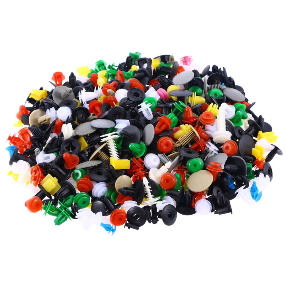 Plastic Car Door Trim Panel Clip Fasteners 500 Pieces for Car Truck