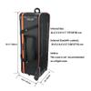 MagicLine Photo Studio Trolley Case with Side Pocket 39.4"x14.6"x13"/100x37x33 cm, Rolling Camera Case Bag, Carrying Bag with Wheels for Light Stands,Tripods,Flashes,Telescopes view 2