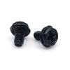20pcs Black Silver 6#-32x5/6/8mm PC Case Power Supply Hard Drive Motherboard Head Mount Fix Screw DIY Computer Metal Screws (Color : Black, Size : 6-32x5mm) view 1