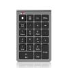 Bluetooth Number Pad Wireless & Wired 10 Key USB Keypad Two in One, Rechargeable Numpad for Laptops, Desktop, Computers Accessories Compatible with MacBook iPads ChromeBook EliteBook Notebook etc. view 1