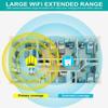 Arctic Hunter AH WiFi Extender Signal Booster for Home and Office,Compatible with All Routers, 300Mbps, WHITE view 4