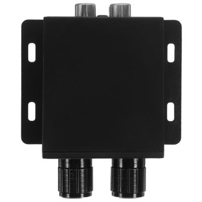 ULTECHNOVO Car Bass Knob Level Controller Adjustable Potentiometer for Amplifier Audio System Enhances Sound Quality and Volume for Car Audio Enthusiasts