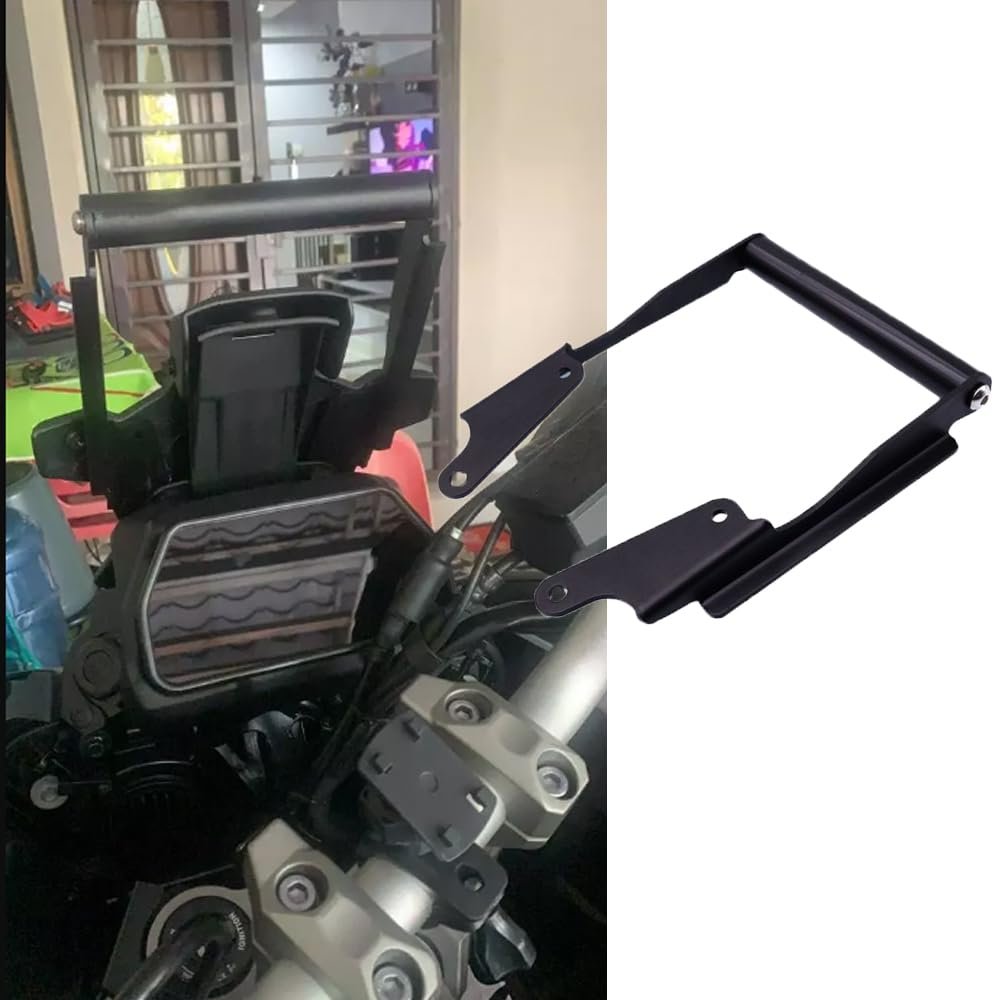 Motorcycle GPS Phone Navigation Bracket Front Bar Phone Holder Mount Stand for Motorbike Tracer 900 FJ-09 Tracer900 MT-09 Tracer 2016 2017 Accessories