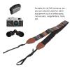 Dpofirs Vintage Camera Strap, Neck Shoulder Strap with Adjustable Length for SLR Cameras, Binoculars, Shoulder Neck Strap for Men Women view 2