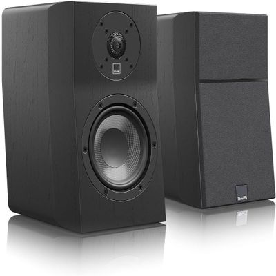 SVS Ultra Evolution Nano Bookshelf Speakers - Pair (Black Oak)