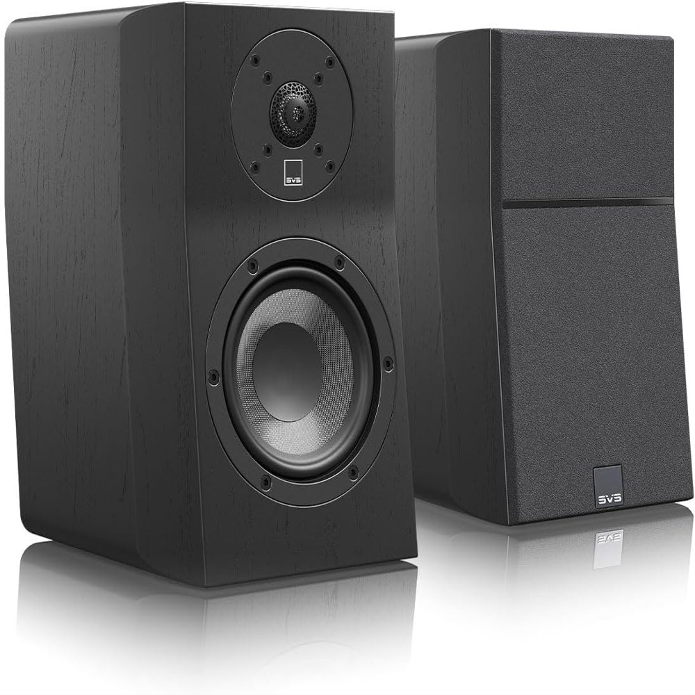 SVS Ultra Evolution Nano Bookshelf Speakers - Pair (Black Oak)
