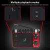 Portable AM FM SW Radio, Bluetooth 5.0 Multi Band Shortwave Radio with Speaker, Battery Operated Great Reception Radio with Telescopic Antenna, Support USB TF Card Playback view 4