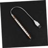 KONTONTY Rotating Led Keyboard Light USB Powered Small Table Lamp Eye Protection for Laptop Gaming view 2