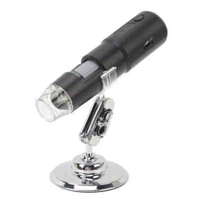 Digital Microscope Camera, 50X-1000X Magnification USB, Adjustable Stand LED Light, Portable Microscope with Telescopic Stand, for Electronics, Industrial, Scientific Research