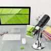 Digital Microscope Camera, 50X-1000X Magnification USB, Adjustable Stand LED Light, Portable Microscope with Telescopic Stand, for Electronics, Industrial, Scientific Research view 2