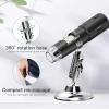 Digital Microscope Camera, 50X-1000X Magnification USB, Adjustable Stand LED Light, Portable Microscope with Telescopic Stand, for Electronics, Industrial, Scientific Research view 4